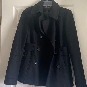 Victoria's Secret Black Pea Coat